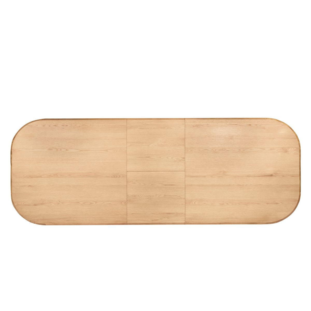 Table repas 200cm avec allonge chêne naturel