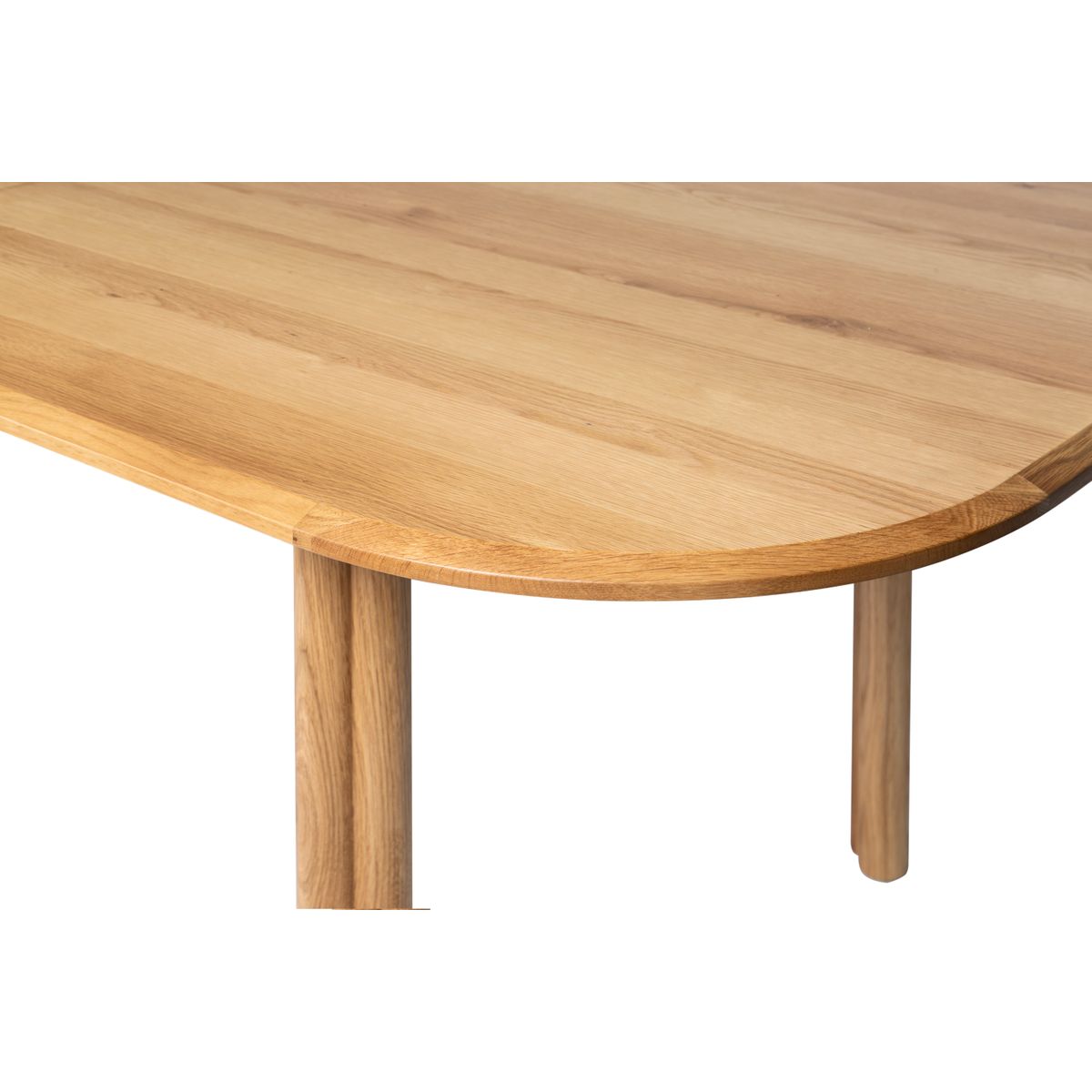 Table repas 200cm avec allonge chêne naturel