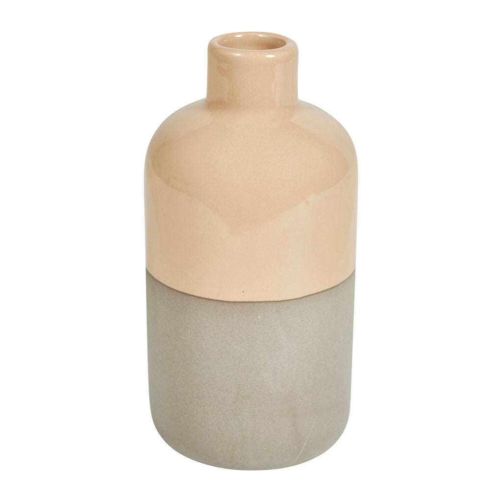 Vase céramique Mat rose