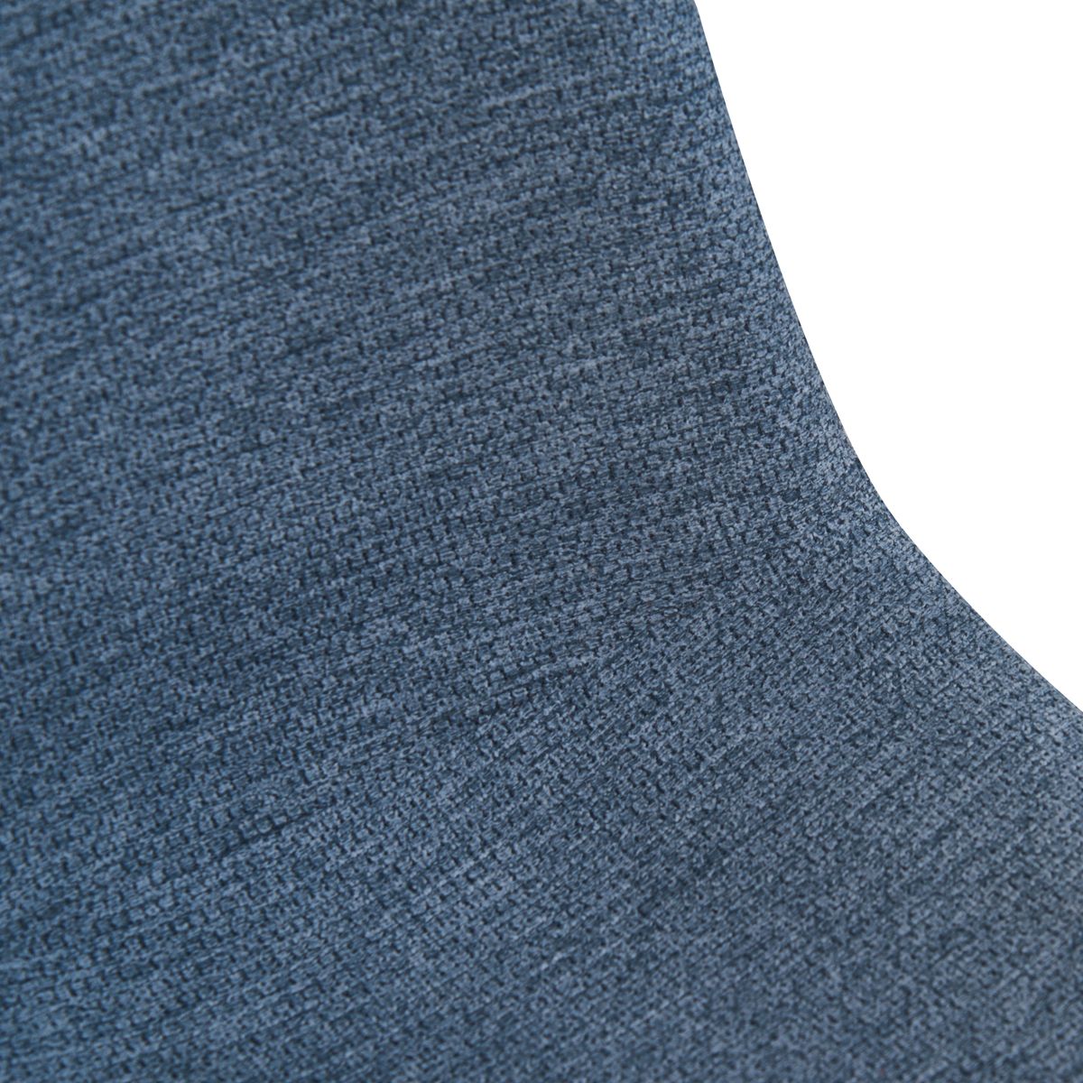 Chaise Yuko tissu bleu clair