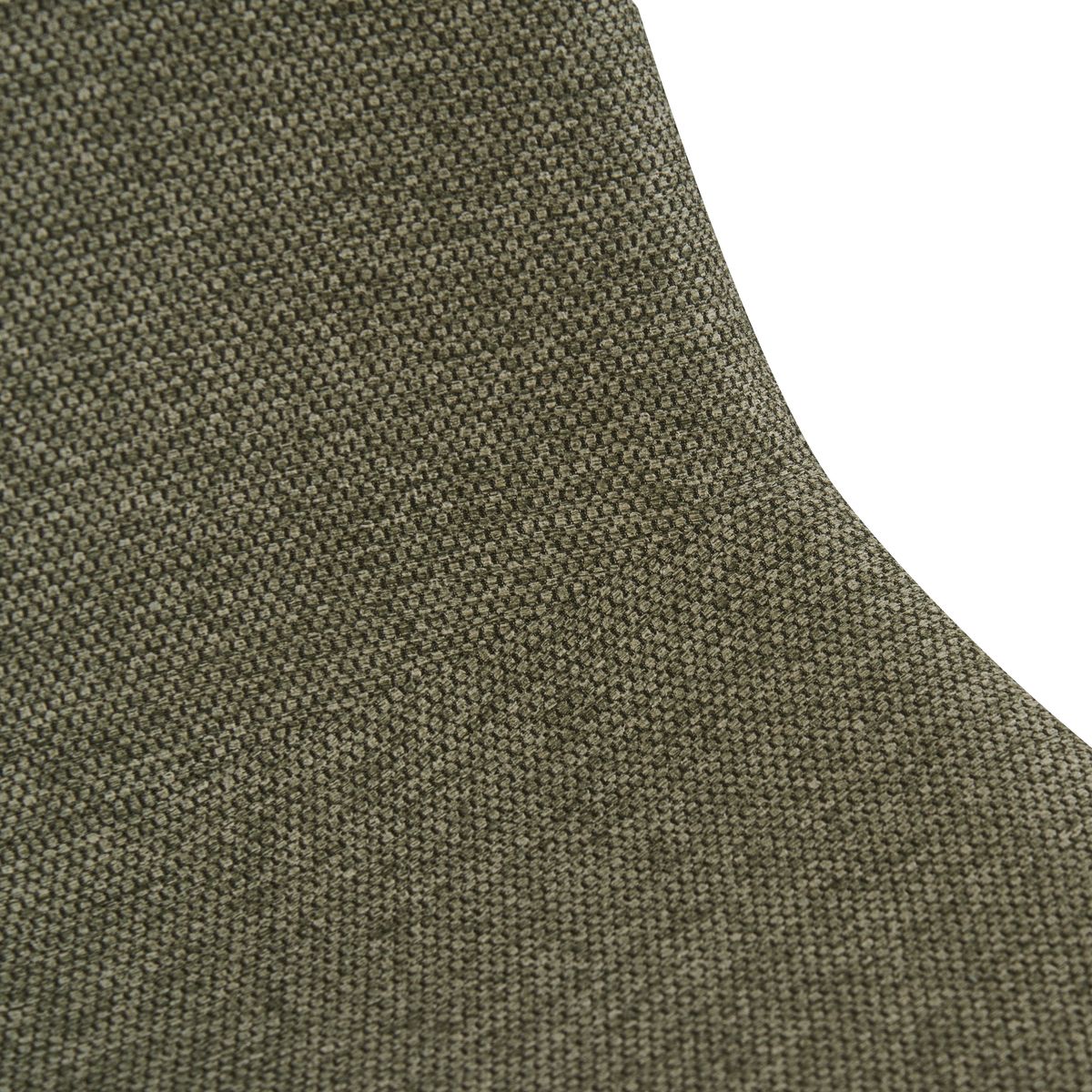 Chaise Yuko tissu Vert foncé