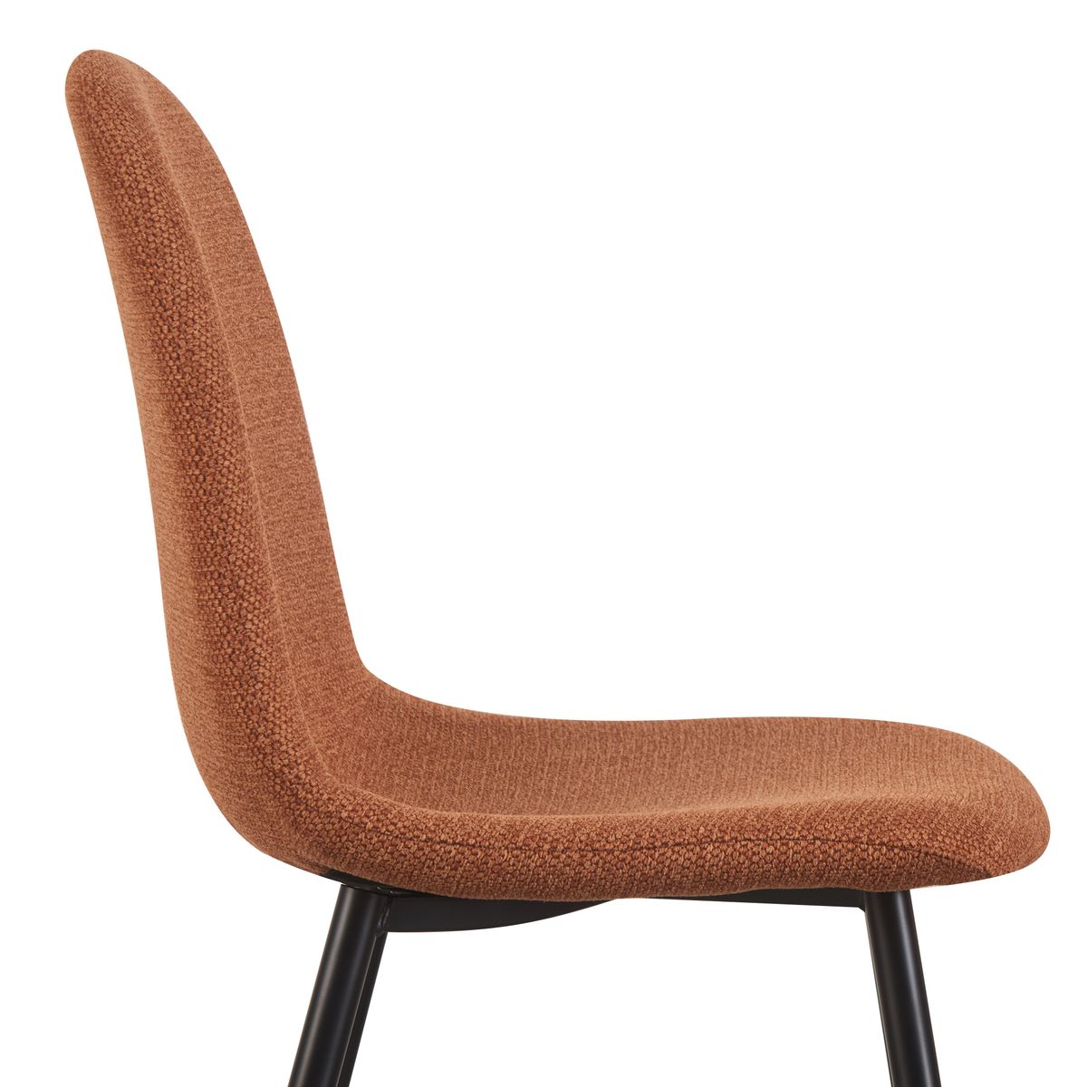 Chaise Yuko tissu Caramel