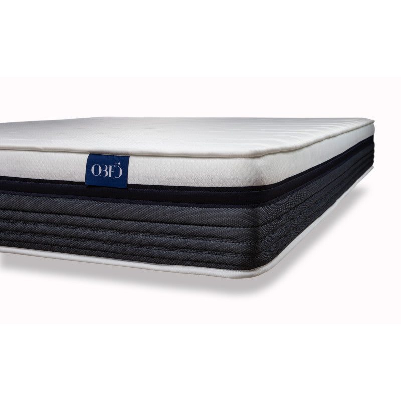 Matelas en mousse à mémoire de forme MemoryTex + mousse Ergolattex - 25 cm d'épaisseur